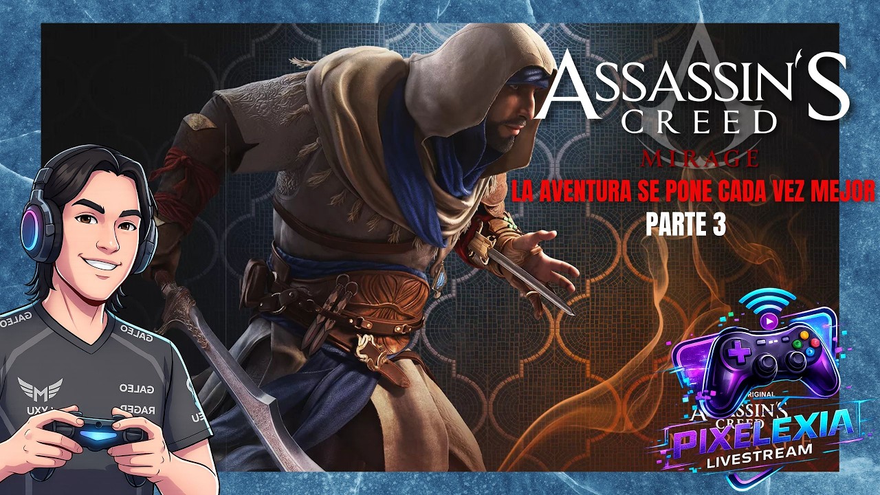 🔴 EN VIVO | ASSASSIN’S CREED MIRAGE – PARTE 3 🗡️🔥