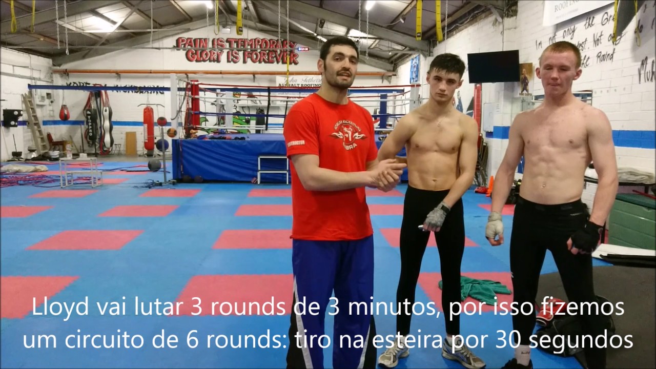 Killer workout specific for Boxing Fighters. Coach Fabio , Aaron O'Reilly and Lloyd Lynch.