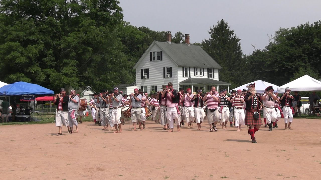 2024 Deep River Ancient Muster Part 19 The Ancient Mariners CT Fife and Drum Corps and The Swiss Mar