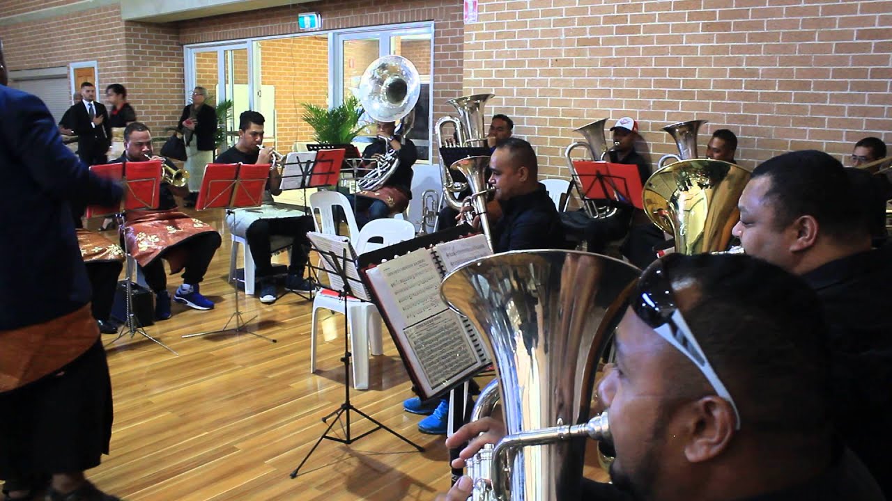Sydney Tongan SDA Brass Band - Onward Christian Soldier...Timakoi Lanivia Funeral
