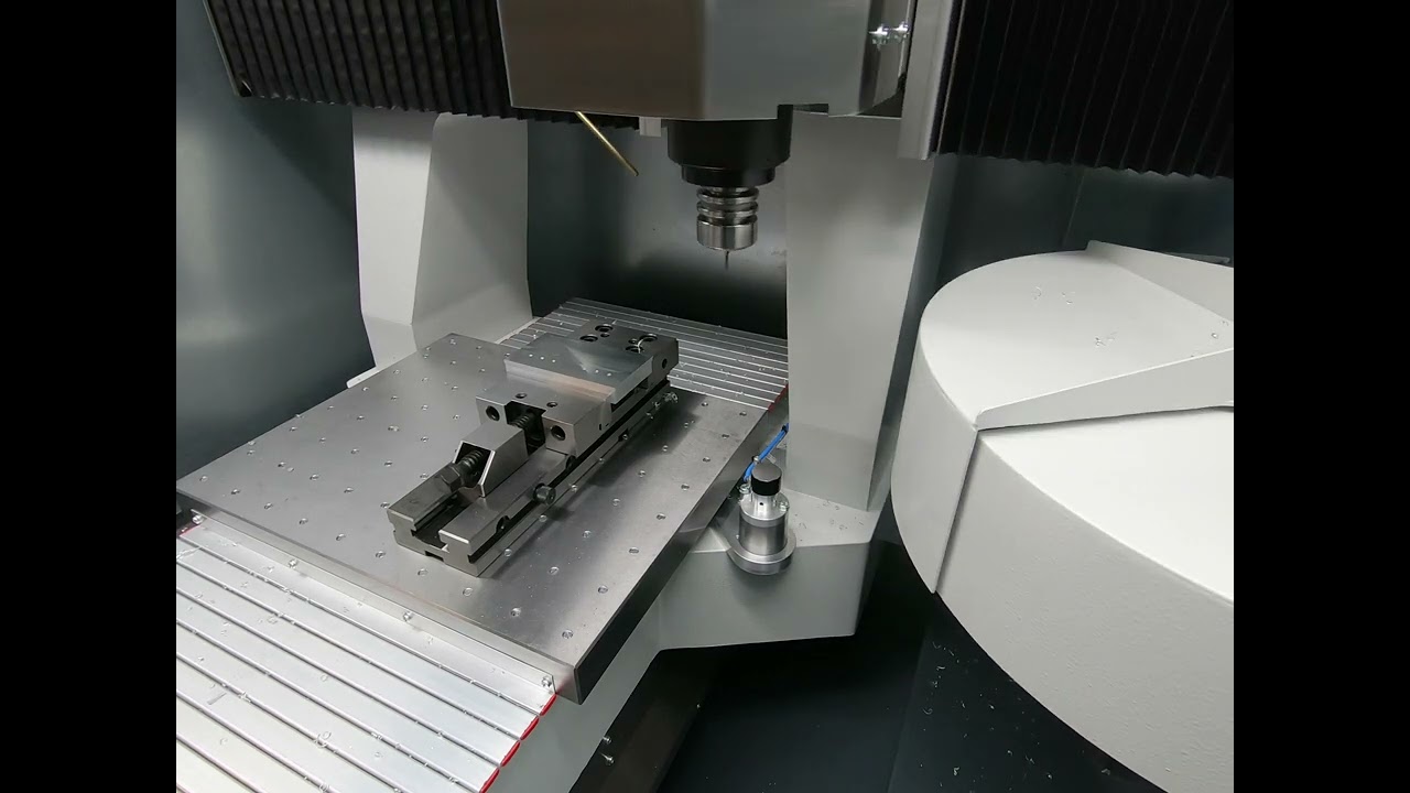 Thread milling test on my epoxy granite CNC | No cut