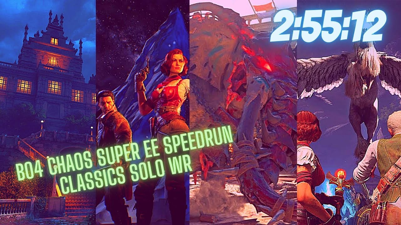 (WR) Bo4 Chaos / Super Easter Egg Speedrun /  Classics 2:55:12
