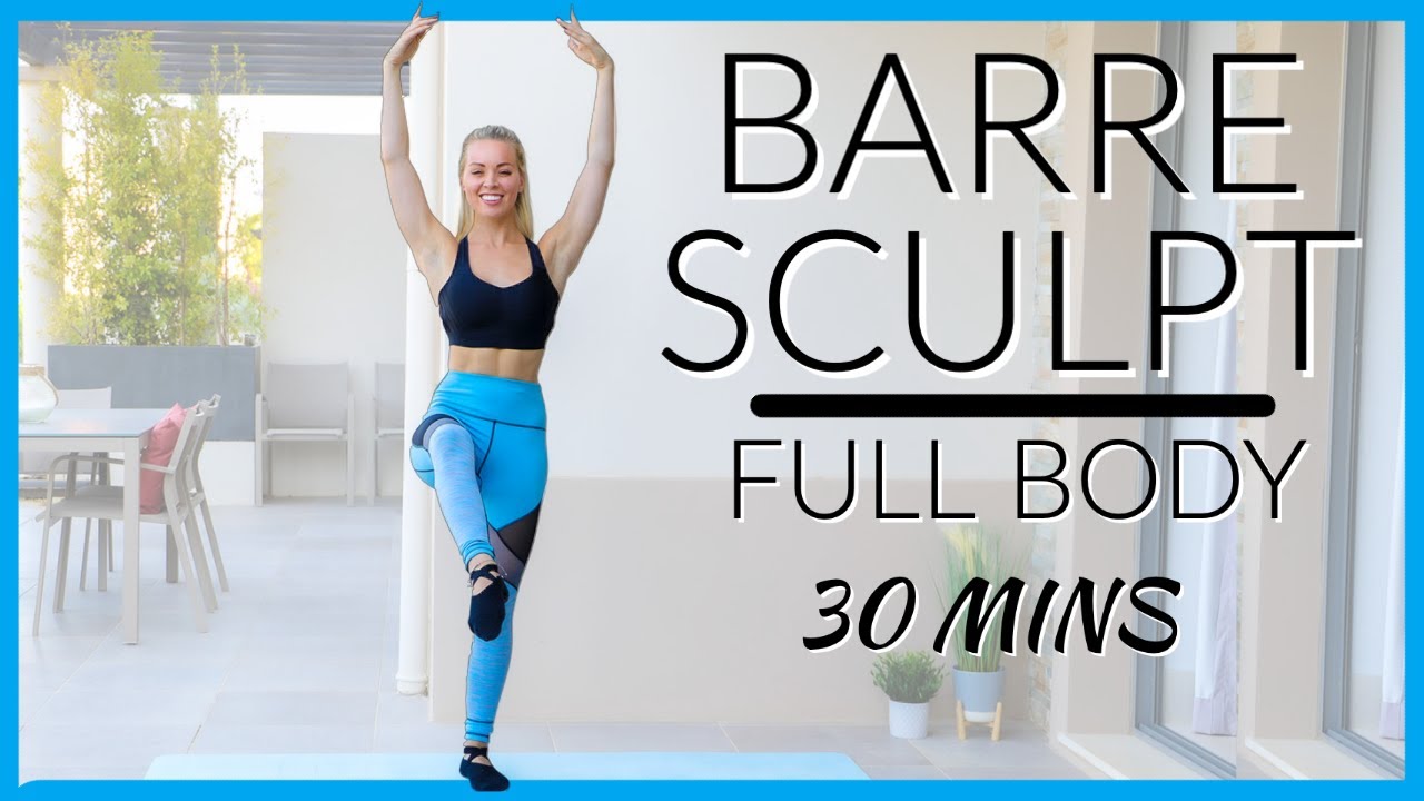 BARRE CLASS ONLINE. FOLLOW ALONG WITH NO EQUIPMENT