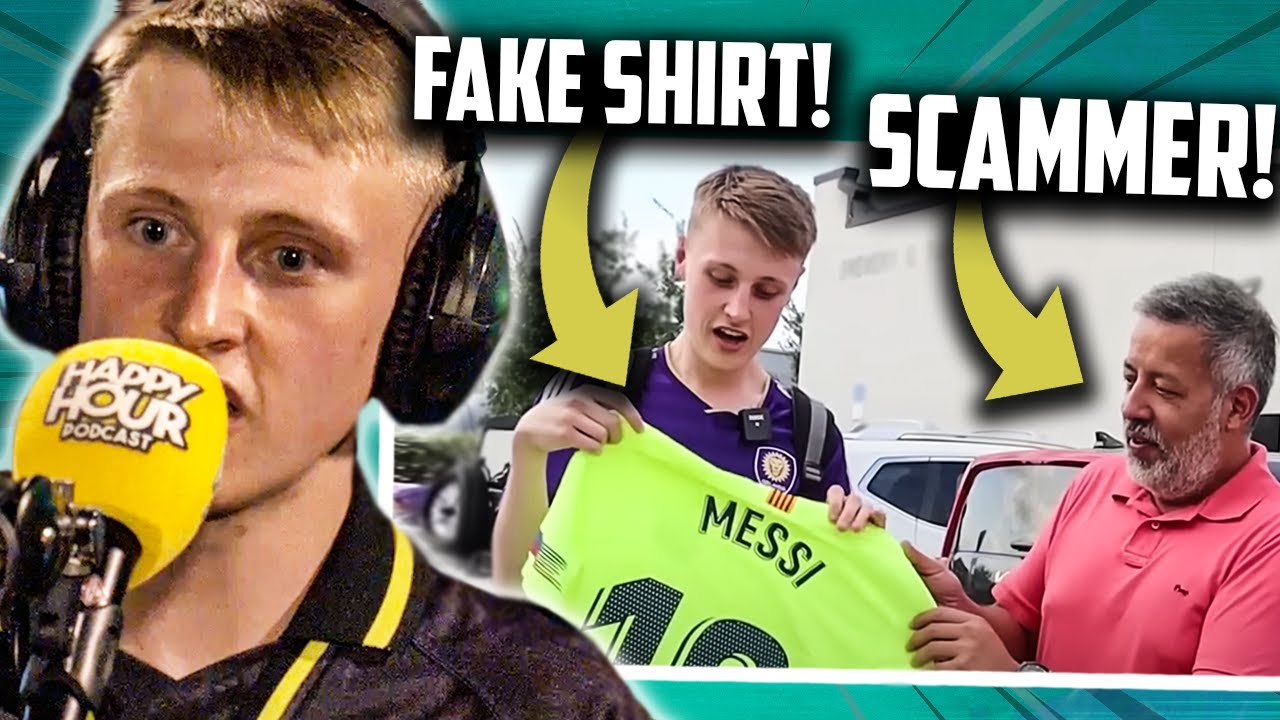 EXPOSING Fraudster Who Scammed Ellis Platten Over Messi Shirt