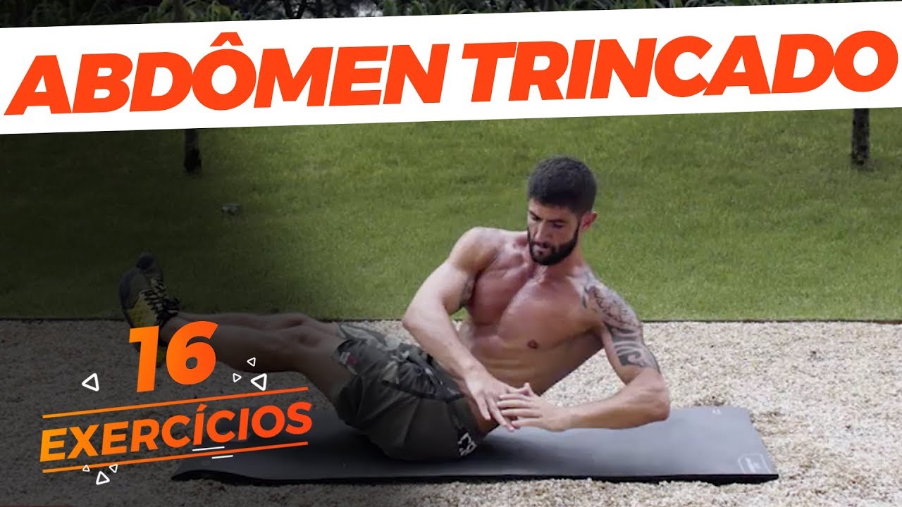 TOP 16 EXERCÍCIOS PARA QUEIMAR E TRINCAR O ABDÔMEN! | Thiago Pugliesi