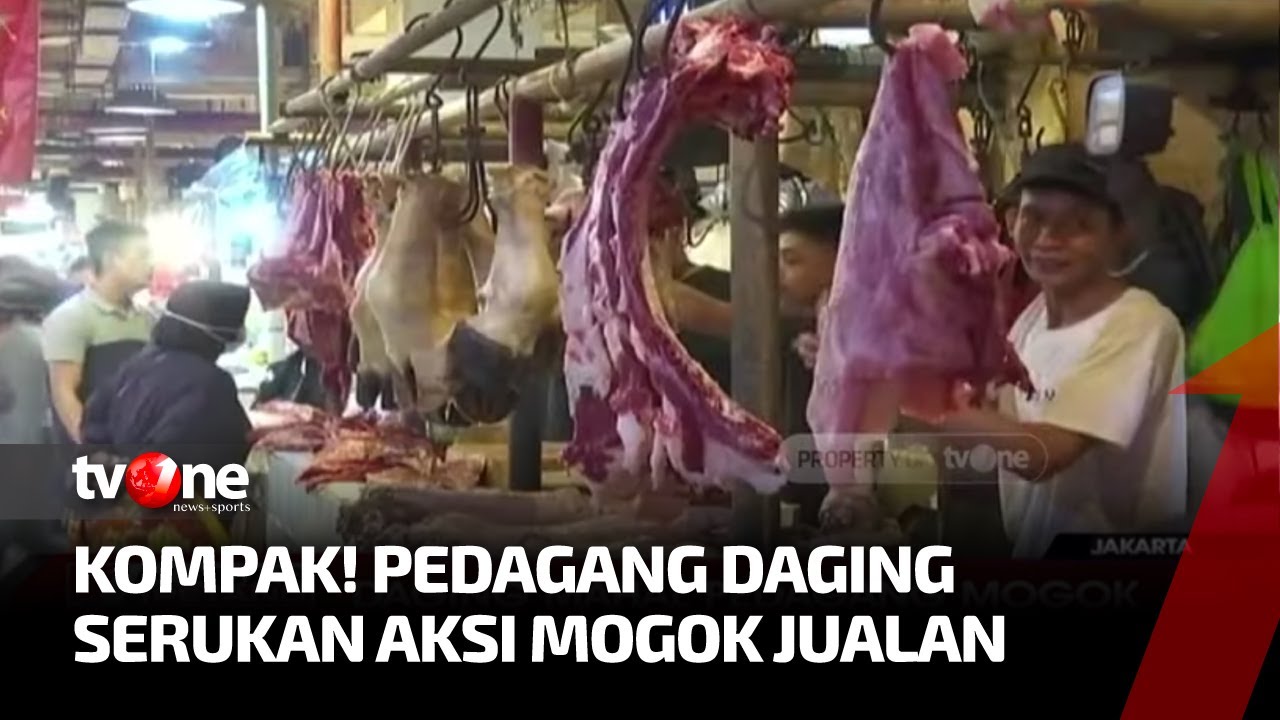 Usai Perajin Kedelai, Kini Pedagang Daging Sapi Ikutan Mogok | Kabar Petang tvOne