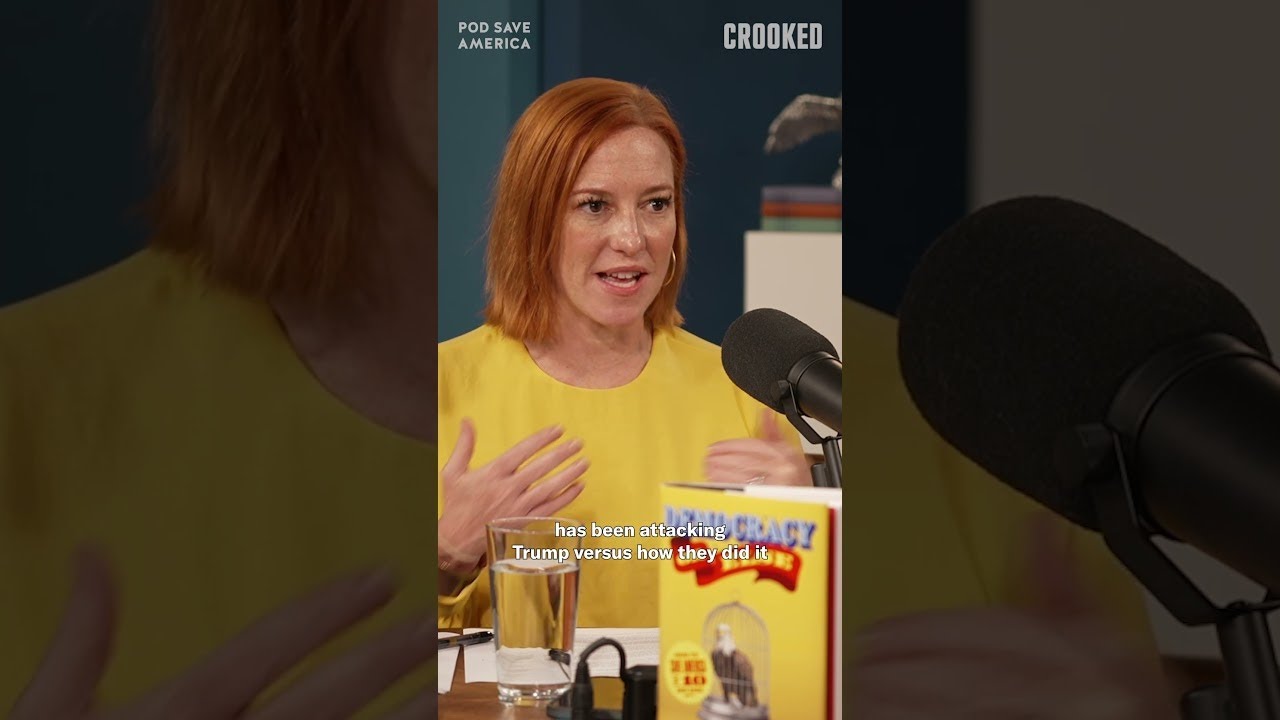 Trump Vs. Biden debate rematch is set #shorts #jenpsaki #trump