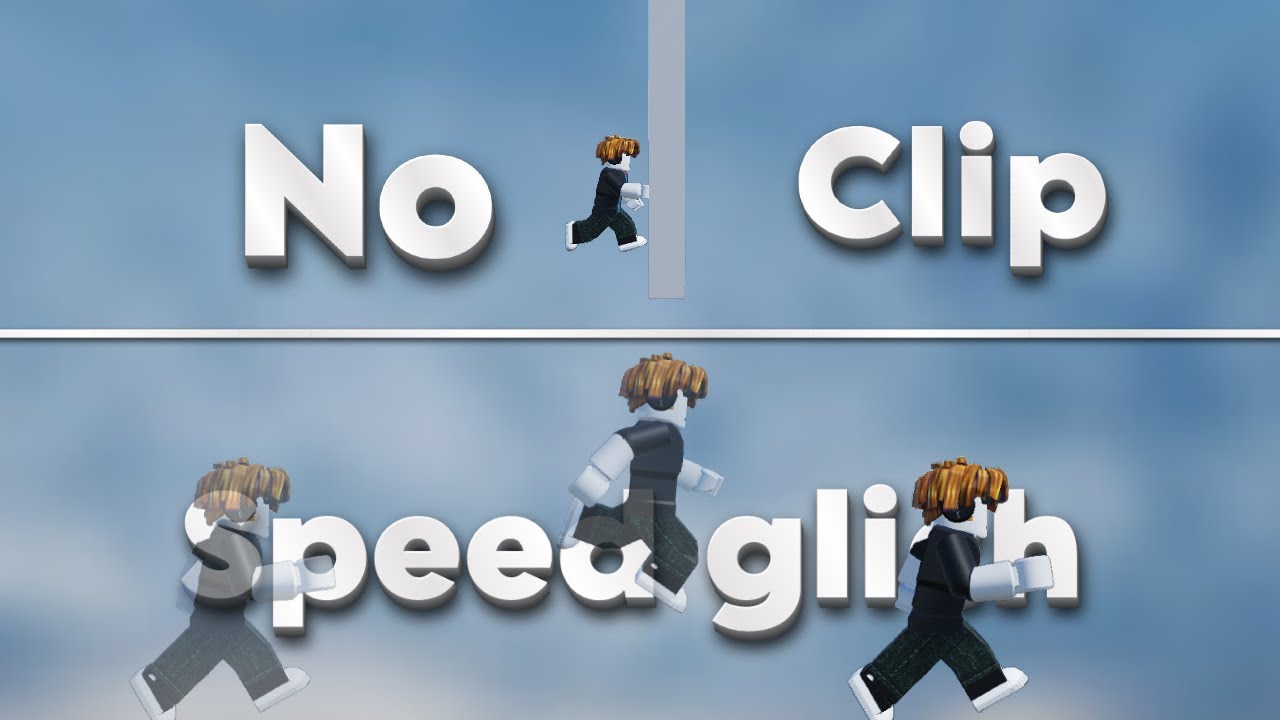 How to Speed Glitch and Noclip in Roblox
