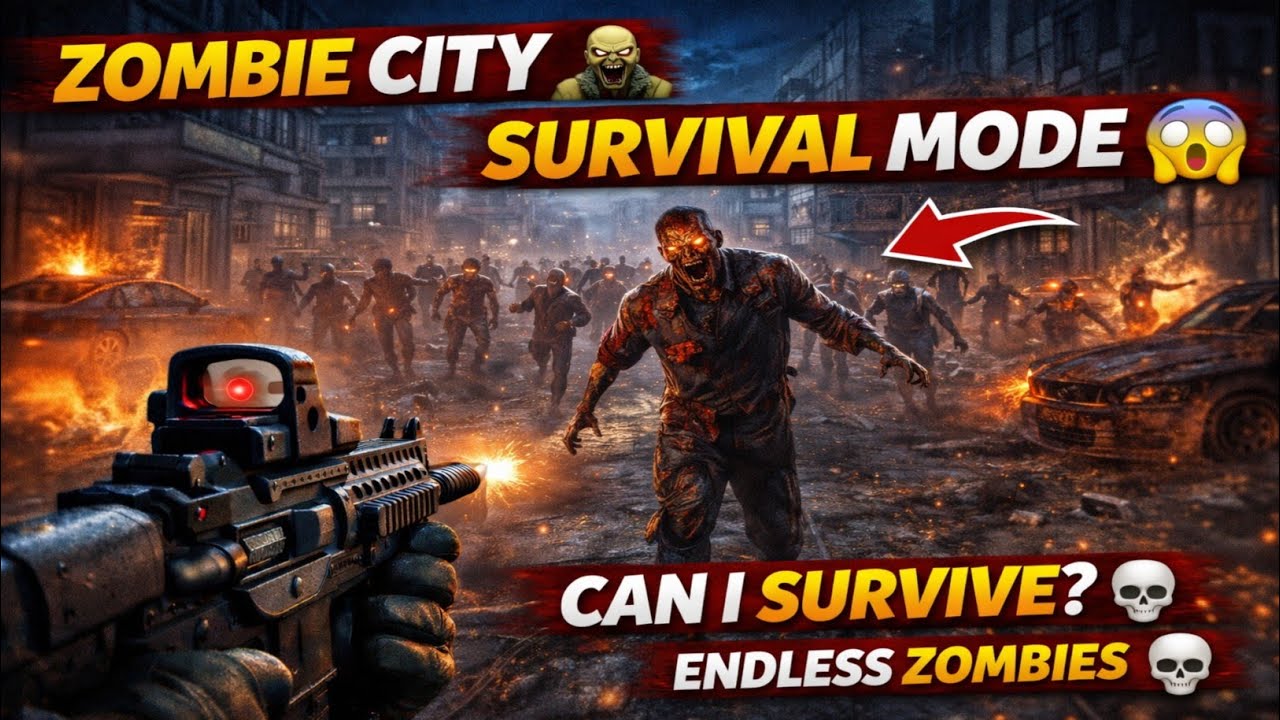 OPS Strike Zombie City Survival 🧟 Intense Survival Map Gameplay | GG Studio