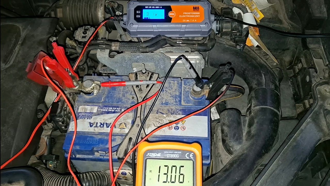 Varta Blue po 6 latach w dieslu | Czy uda się naładować ? | Prostownik automatyczny BASS POLSKA