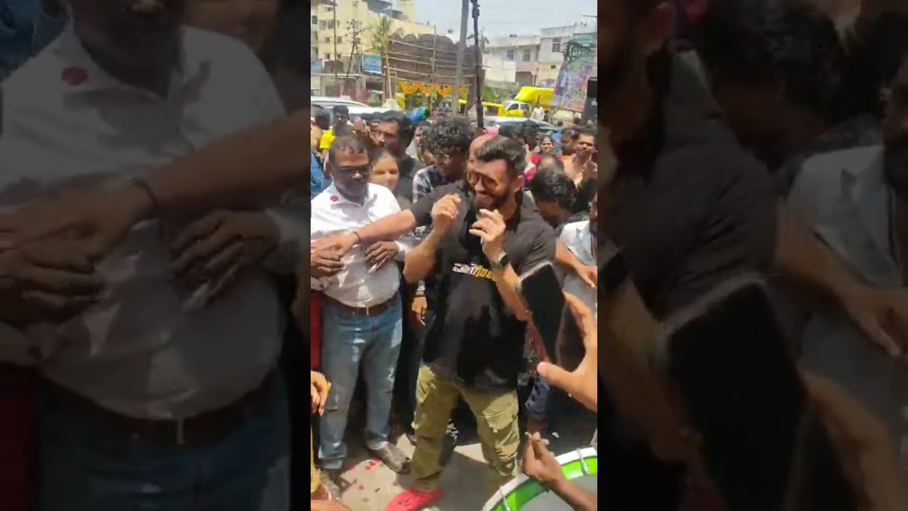 ದಿಗಂತ್ ಅವರ ಅಧೂರಿ ಕುಣಿತ | Diganth crazy dance in Veeresh Theatre🔥
