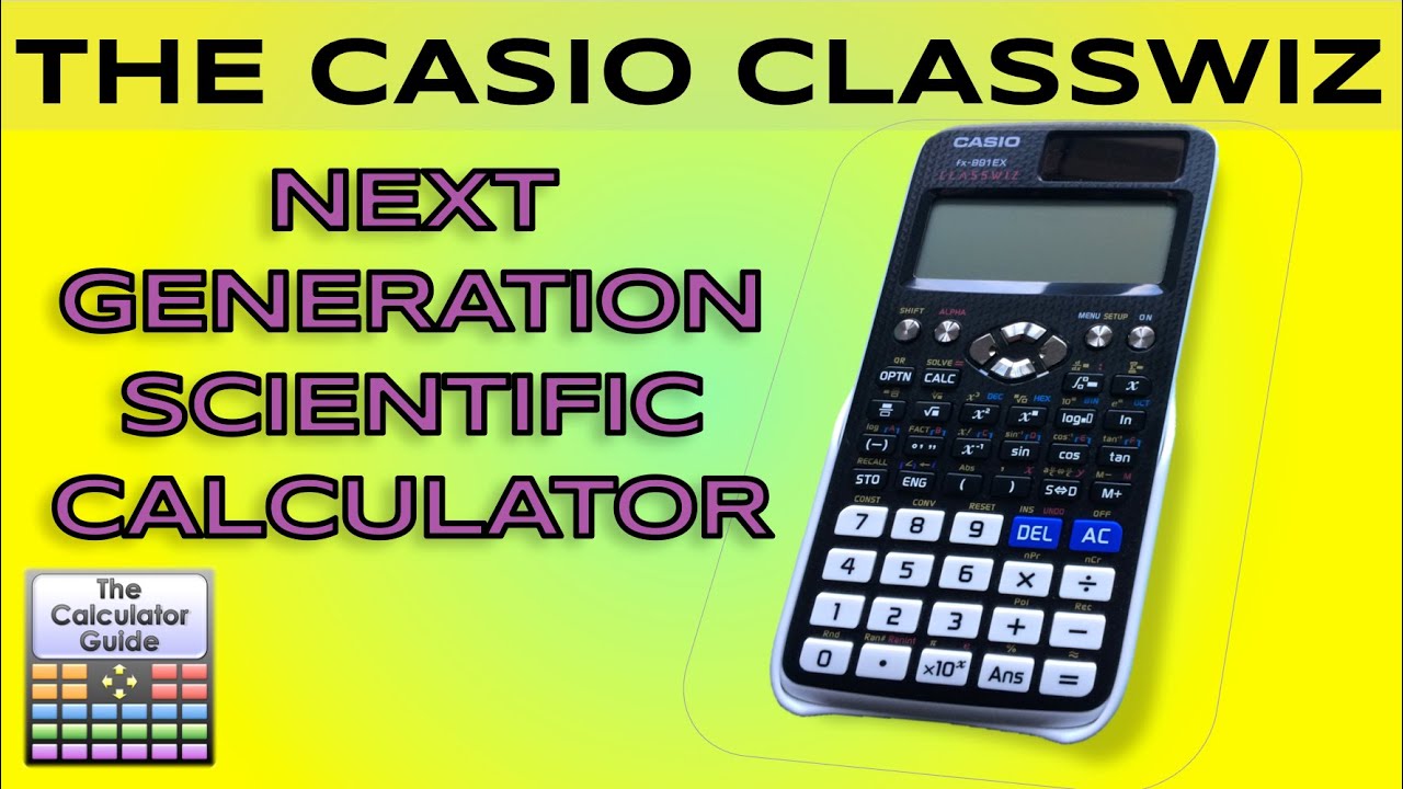 Casio ClassWiz — научный калькулятор нового поколения — обзор fx-991EX fx-570EX 991EX 570EX