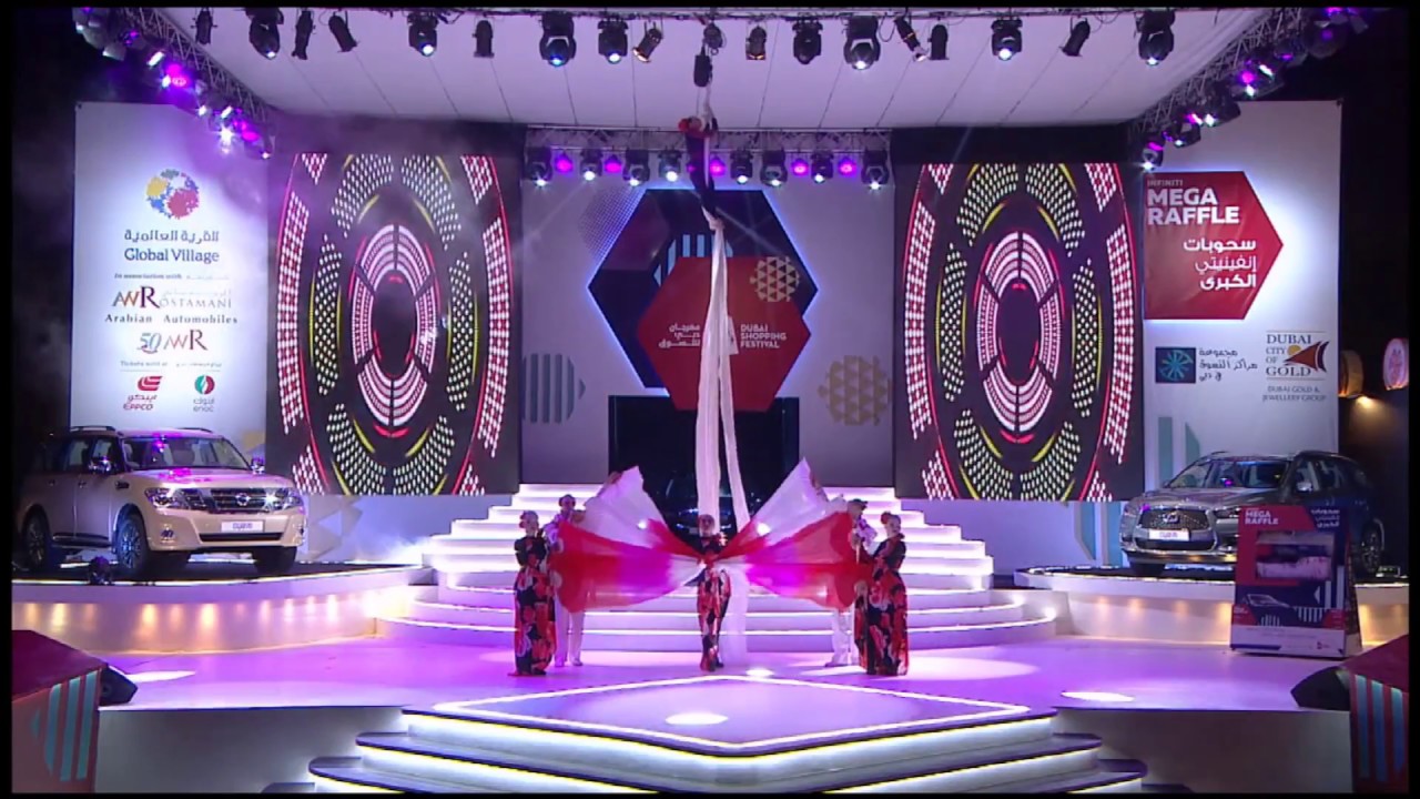 Spanish themed Aerial Silk & Fan Dance show