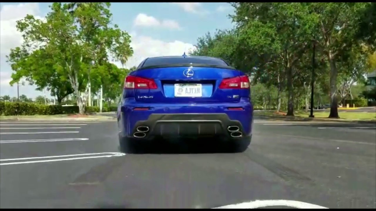 Lexus IS-F Sikky Headers Fly By And Exhaust Sounds!! + Clean AWD 2009 IS250