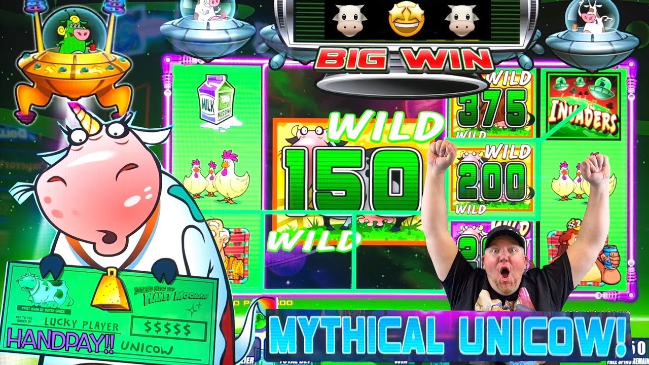 RARE UNICOW LANDING! Got a JACKPOT HANDPAY! It was John's turn to land that Unicow!