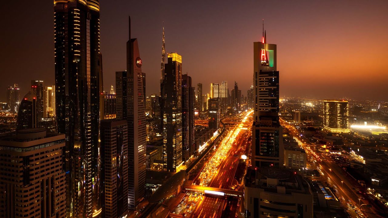 Dubai Cityscapes at Day and Night