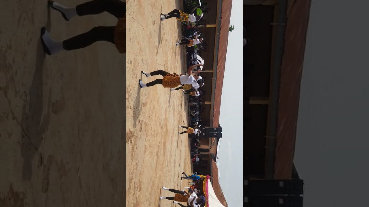 Headdresses graduation performance sikyi Assemble dance teaching by Nana Yaw Talent