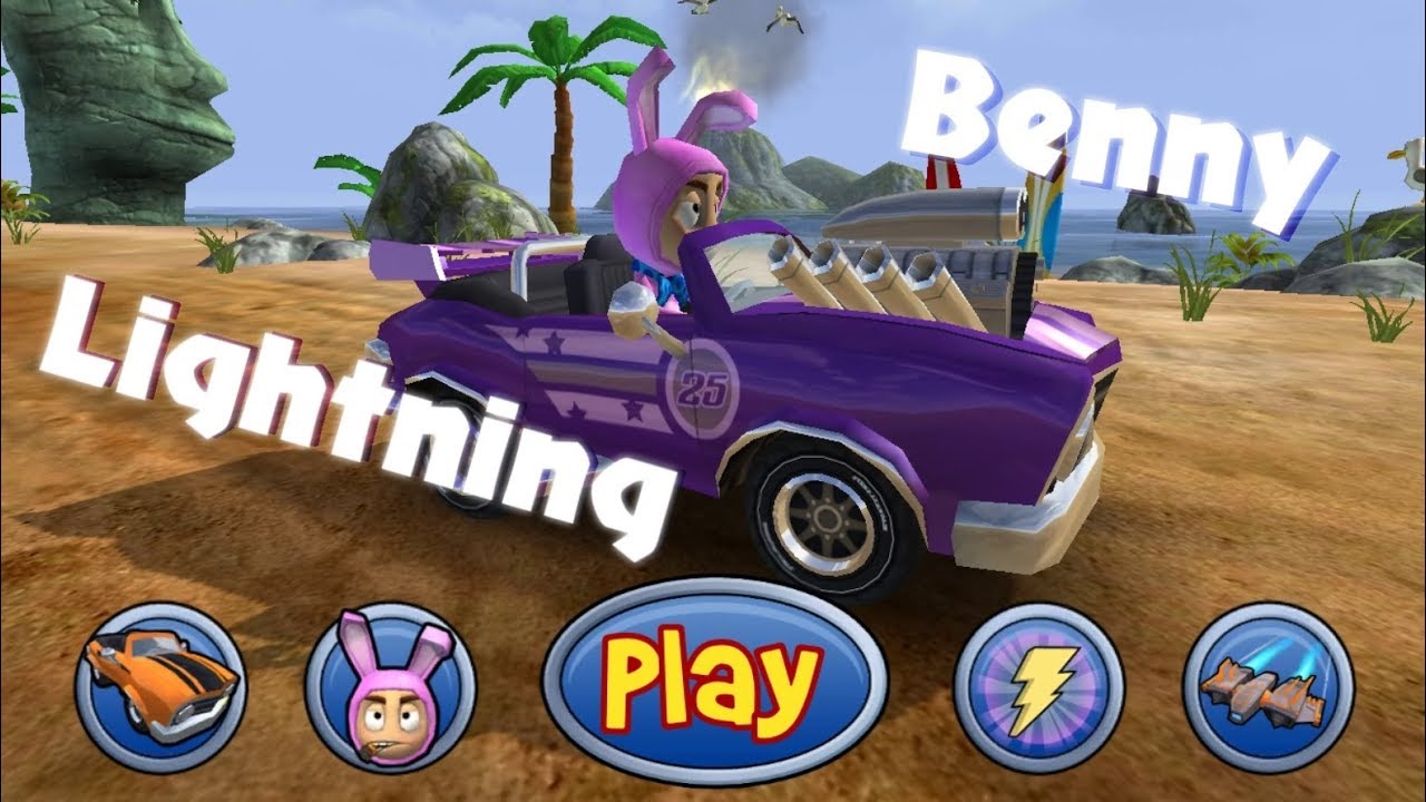 Beach Buggy Blitz - Benny racing with Lightning - Ep 30