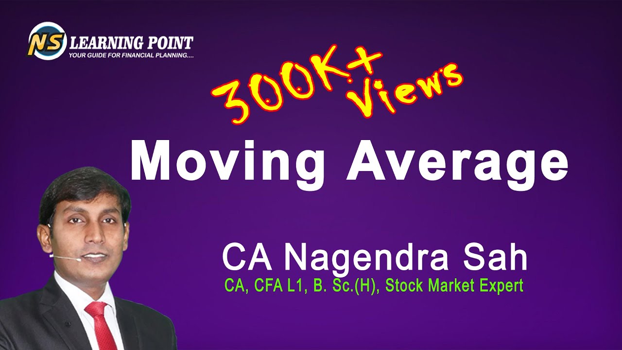 Moving Average Indicator !! Technical Analysis !! CA Nagendra Sah