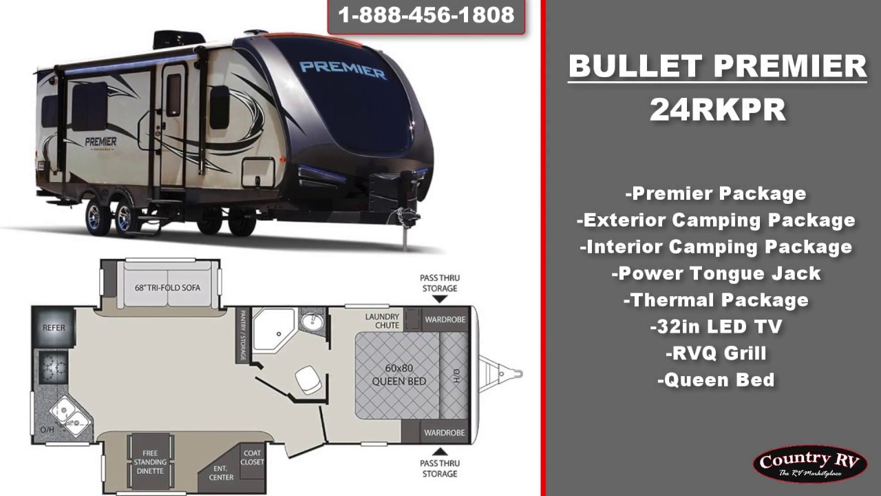 2017 Bullet Premier 24RKPR - Travel Trailer