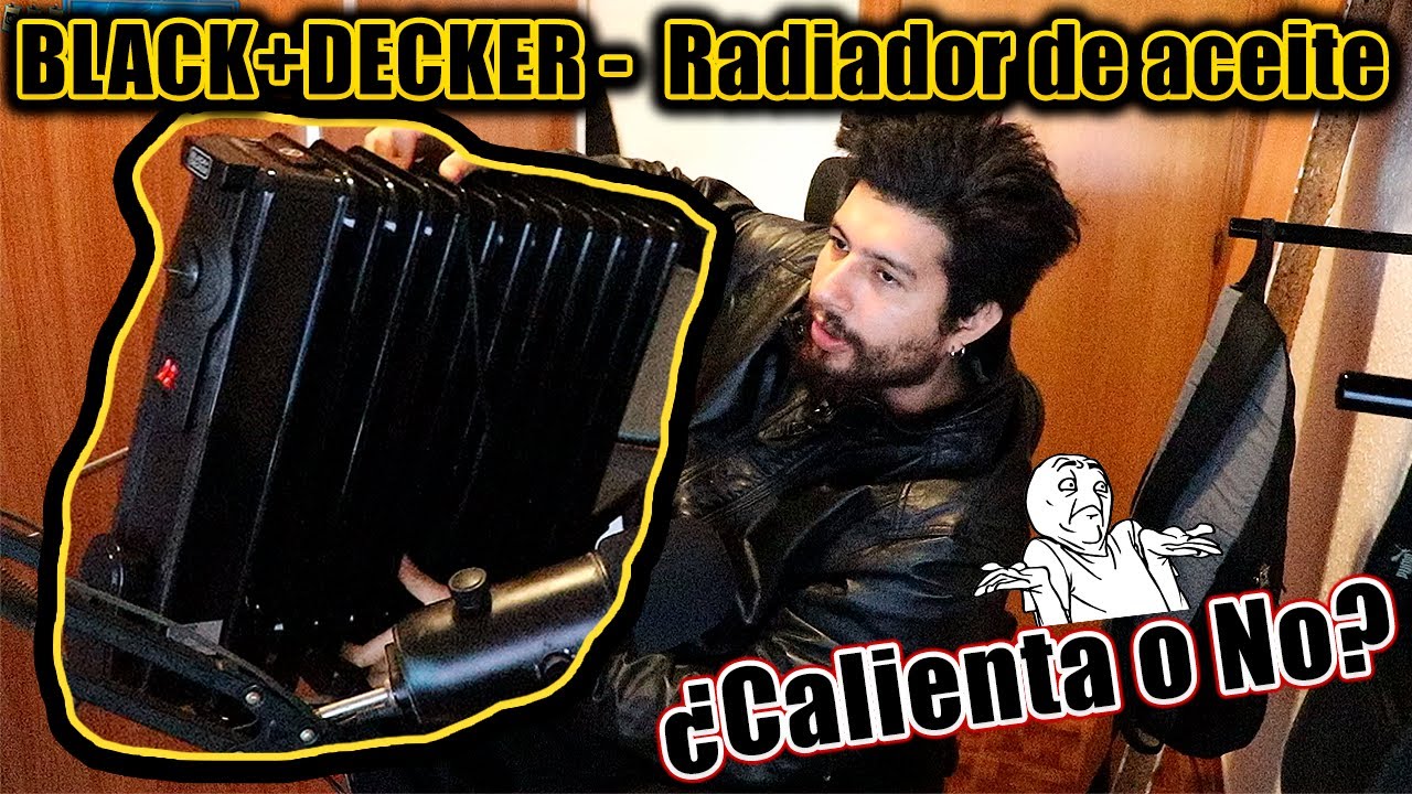 COMPRÉ el radiador BLACK+DECKER… ¿CALIENTA de verdad o es un timo?