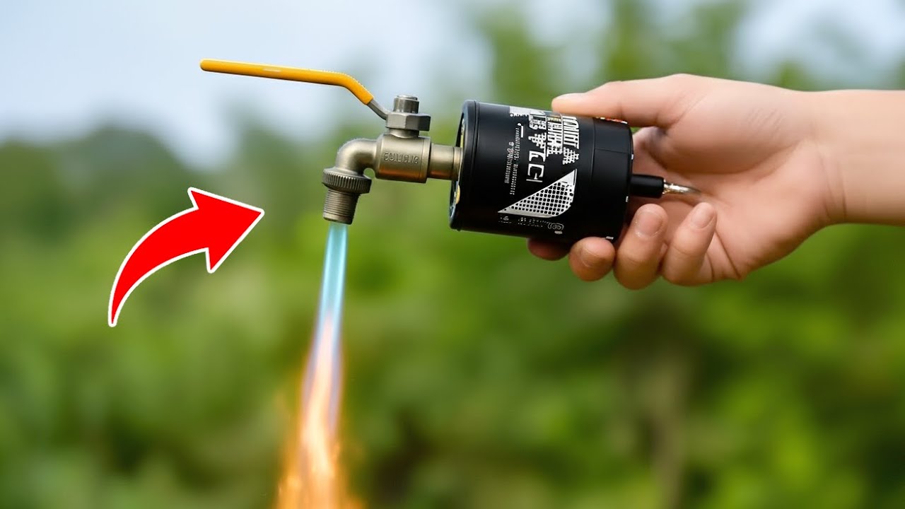 Free Heating Energy At Home ! DIY 3-in-1 Stove from an Old Oil Filter