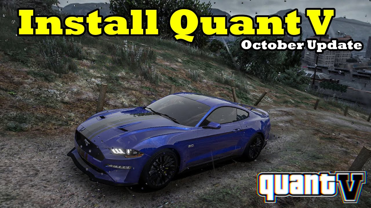 How to install Quant V in GTA V  October Update 2025 | Graphics Mod | #gta5  #quantv