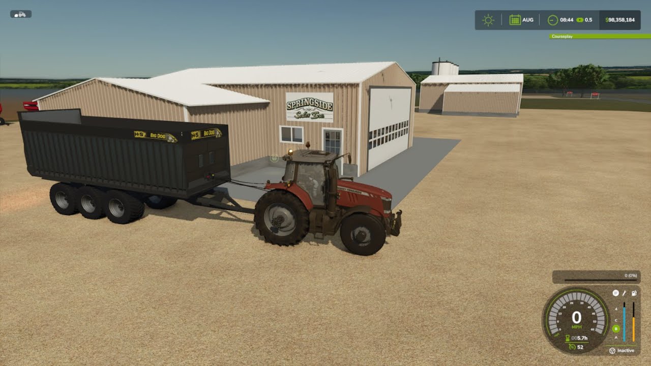 FS25 Driving around on South Dakota 4x map #fs25 #fs25roleplay #fs25gameplay #fs25mod #fs25map