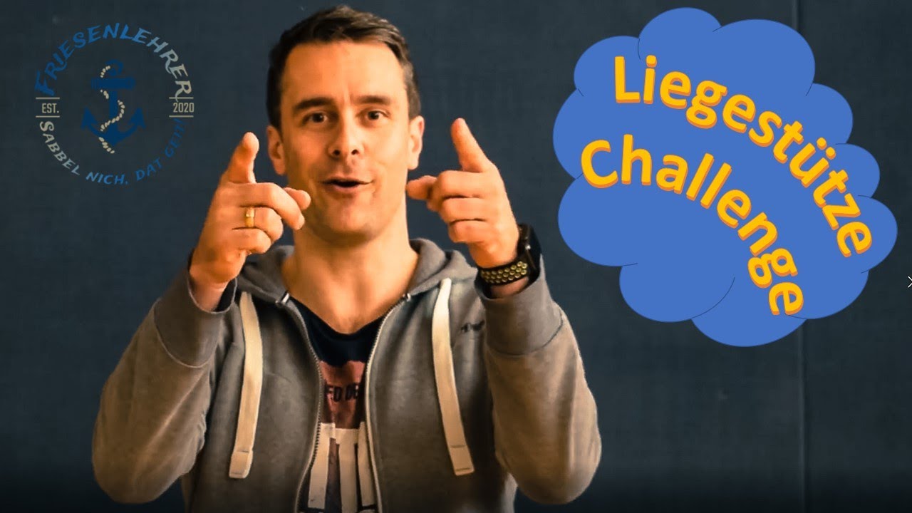 Liegestütze Challenge Schule // Sport | Friesenlehrer