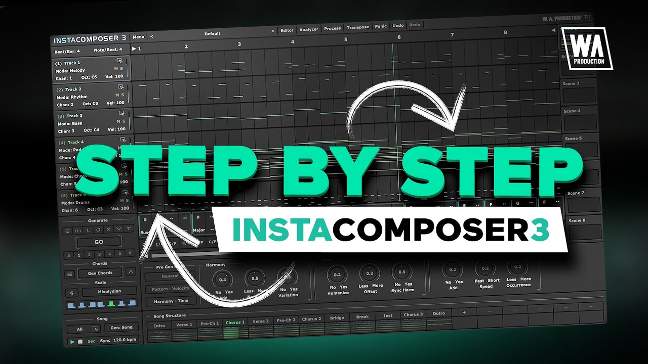 Instacomposer 3 – Building a Track Step by Step