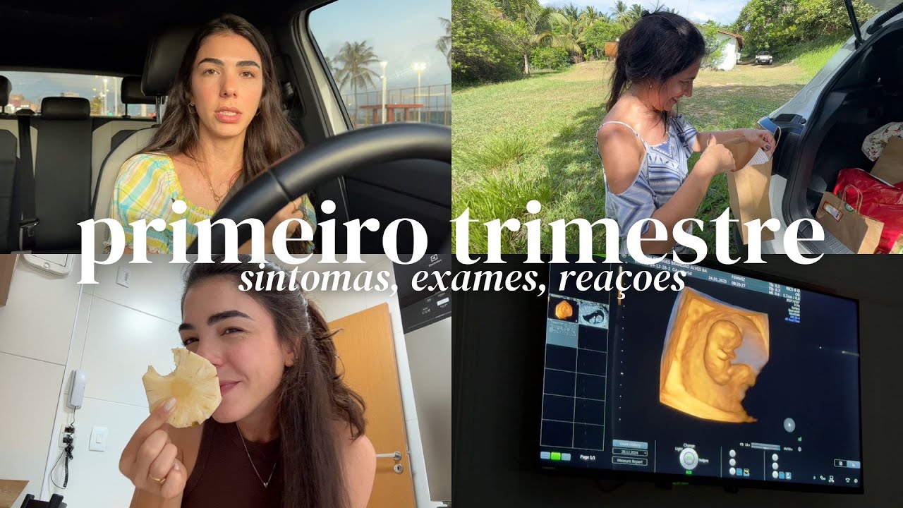 O QUE ACONTECEU NO PRIMEIRO TRIMESTRE DE GRAVIDEZ | primeiros passos, exames, resultados, reaçoes