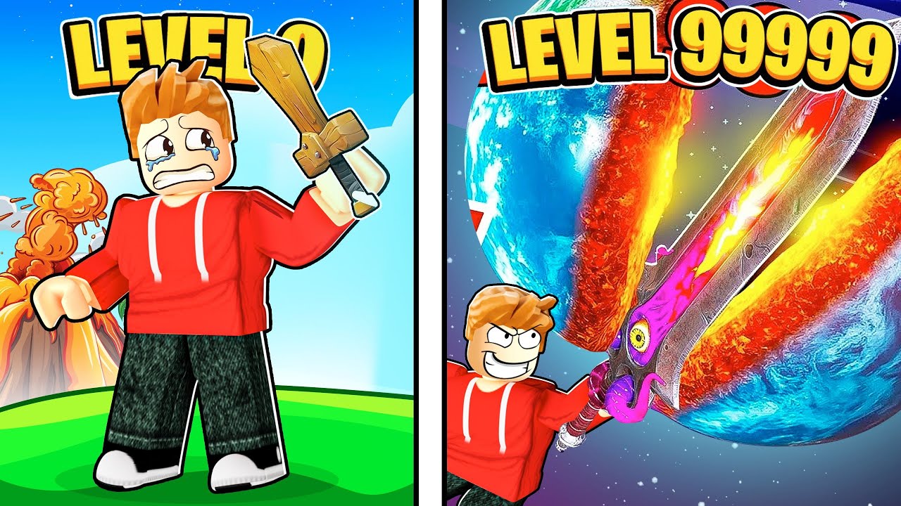 ROBLOX CHOP AND FROSTY FIGHT USING ULTIMATE PULL SWORDS