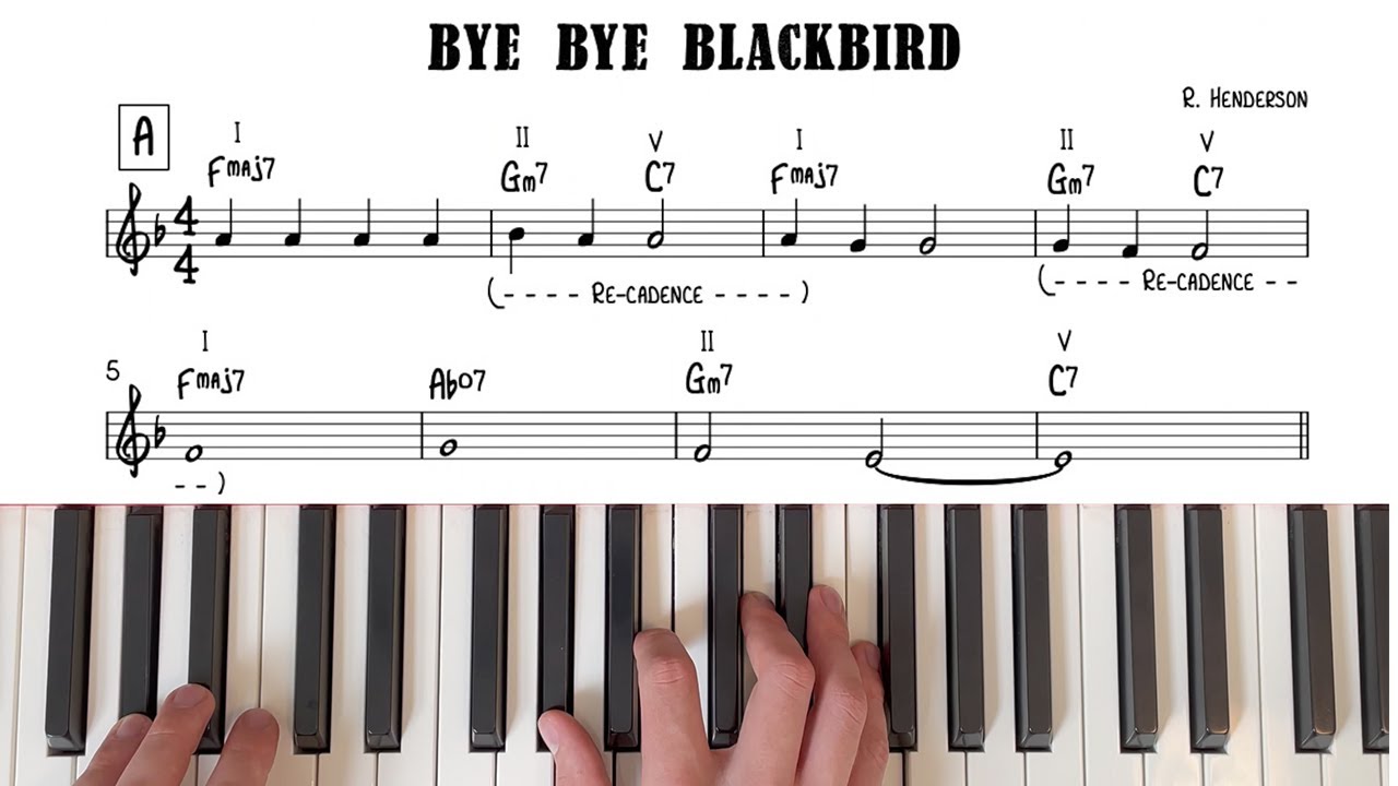 Bye Bye Blackbird Tutorial & Analysis | The Jazz Pursuit