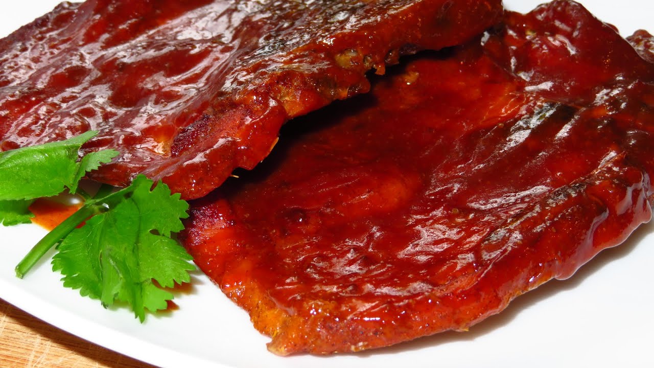 CHULETAS DE CERDO AL HORNO EN SALSA BBQ |JUGOSAS Y RAPIDO DE PREPARAR