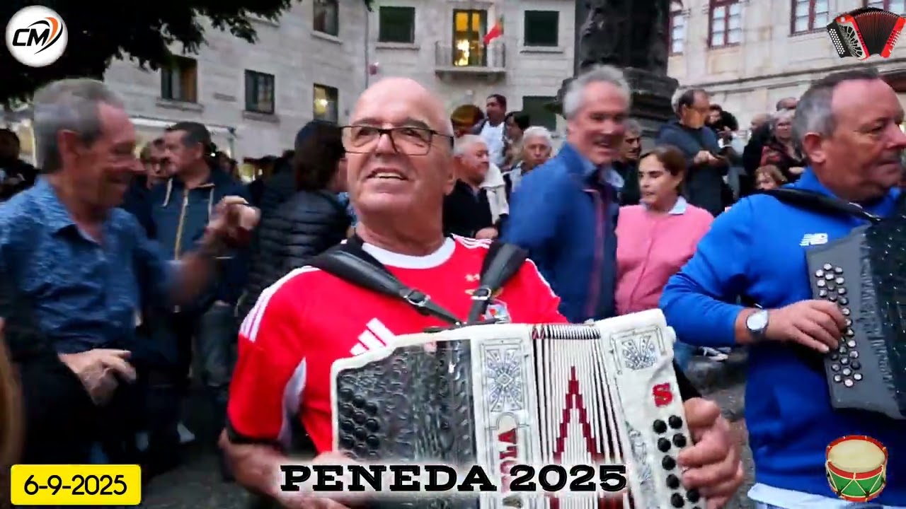 CONCERTINAS E DANÇAS NA ROMARIA DA PENEDA 2025