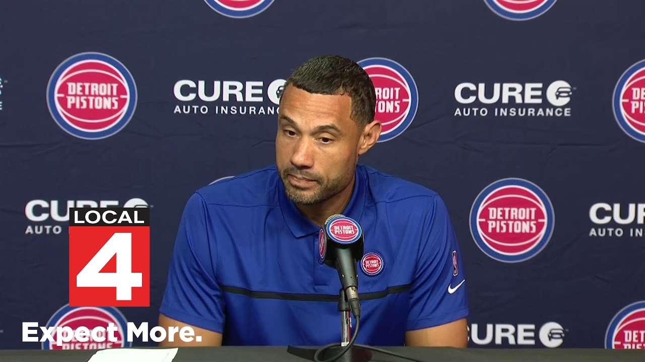 Full Detroit Pistons media day press conference: Trajan Langdon