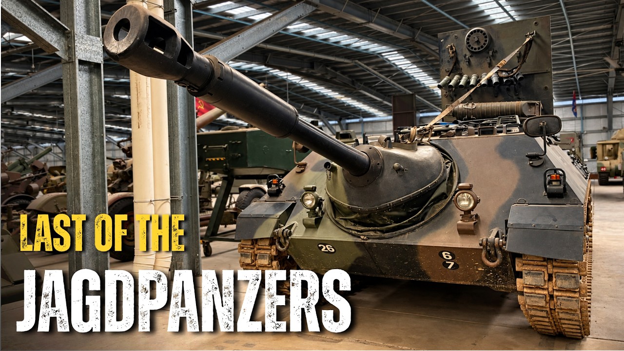 Germany's LAST Tank Destroyer Hasn't Run in 4 Years. Can Steve Wake It?