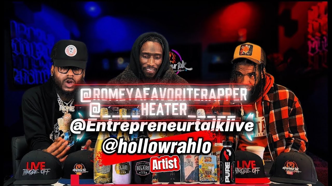 Exclusive Interview with @HOLLOWRAHLO215  on Entrepreneurtalklive with ​@heatergoongang7094 