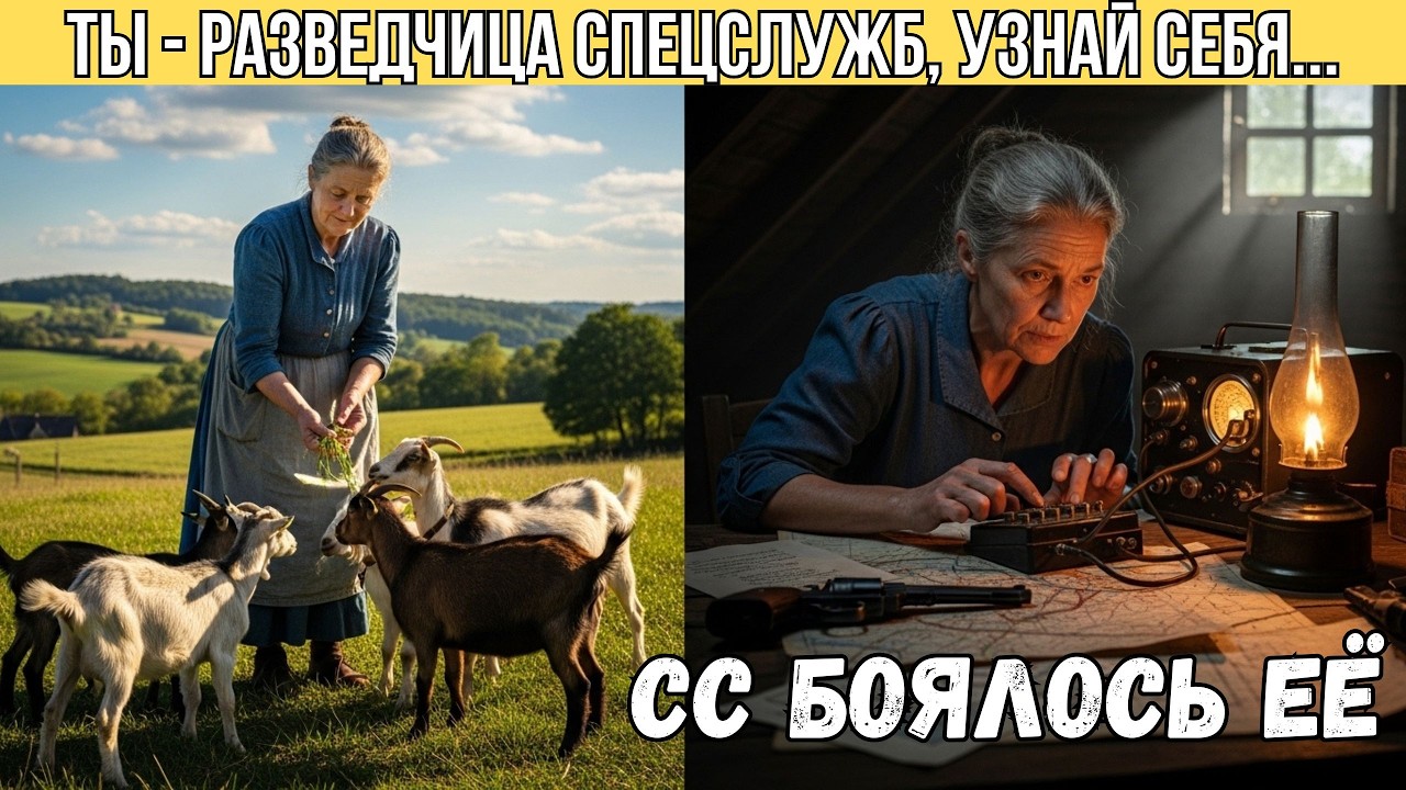 ТЫ — РАЗВЕДЧИЦА СПЕЦСЛУЖБ, возможно твоя прошлая жизнь.