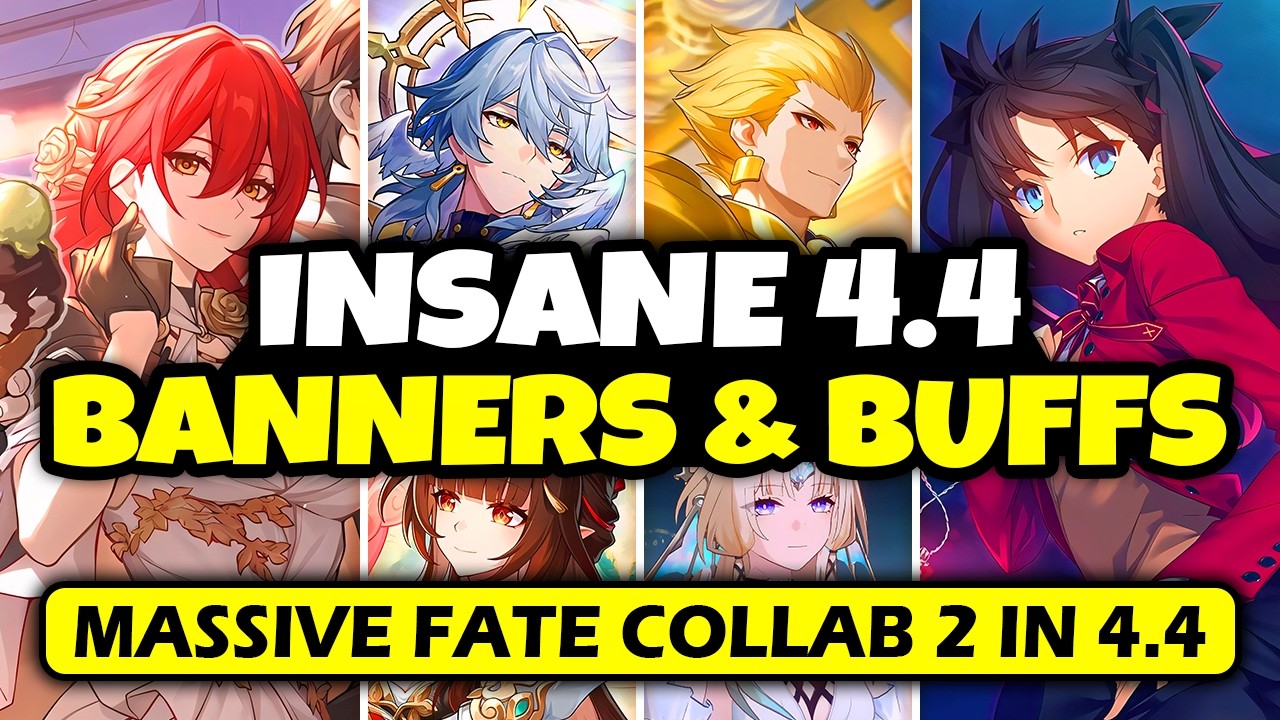 MASSIVE 4.4 BANNERS - NEW NOVAFLARES - INSANE FATE COLLAB 2 - HIMKEO SP - RIN - Honkai: Star Rail