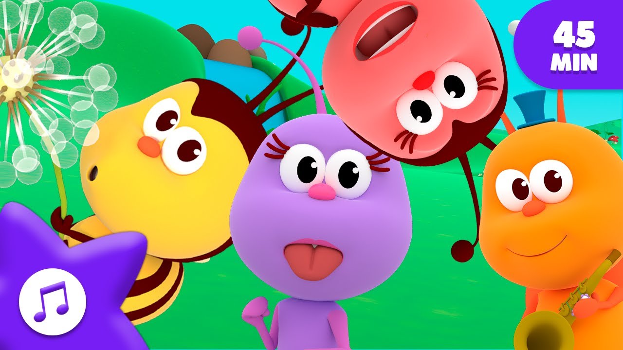 Move your Feet (Dance music) And More Fun 🐞 For Babies | Boogie Bugs