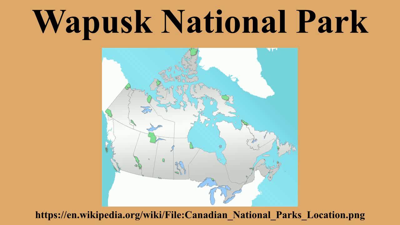 Wapusk National Park