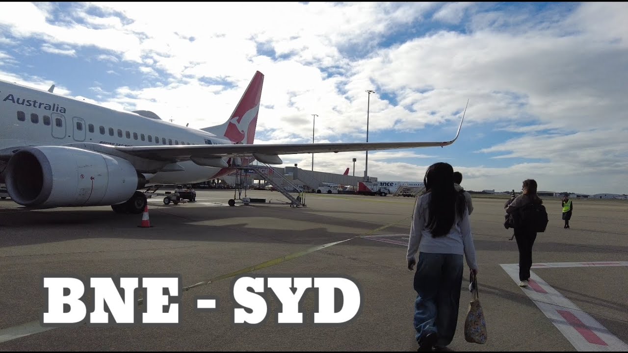Brisbane to Sydney ( BNE - SYD ) ✈️ || 4K 🎥