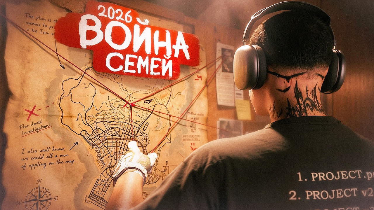 КАК ПРОХОДИТ ВОЙНА СЕМЕЙ в 2026? на GTA5RP