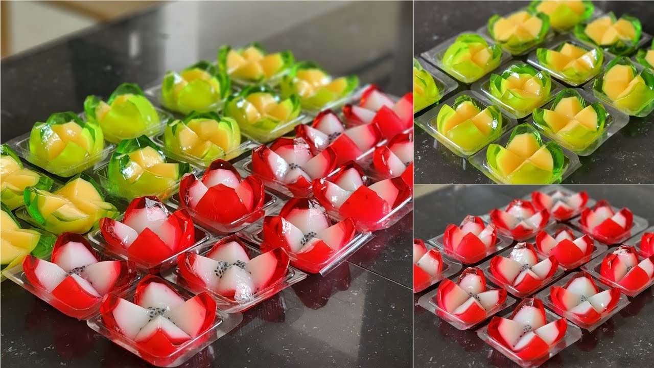 Viral!! puding mekar cantik & super gampang buatnya, sajikan ini di acara kumpul keluarga [IDEALIFE]