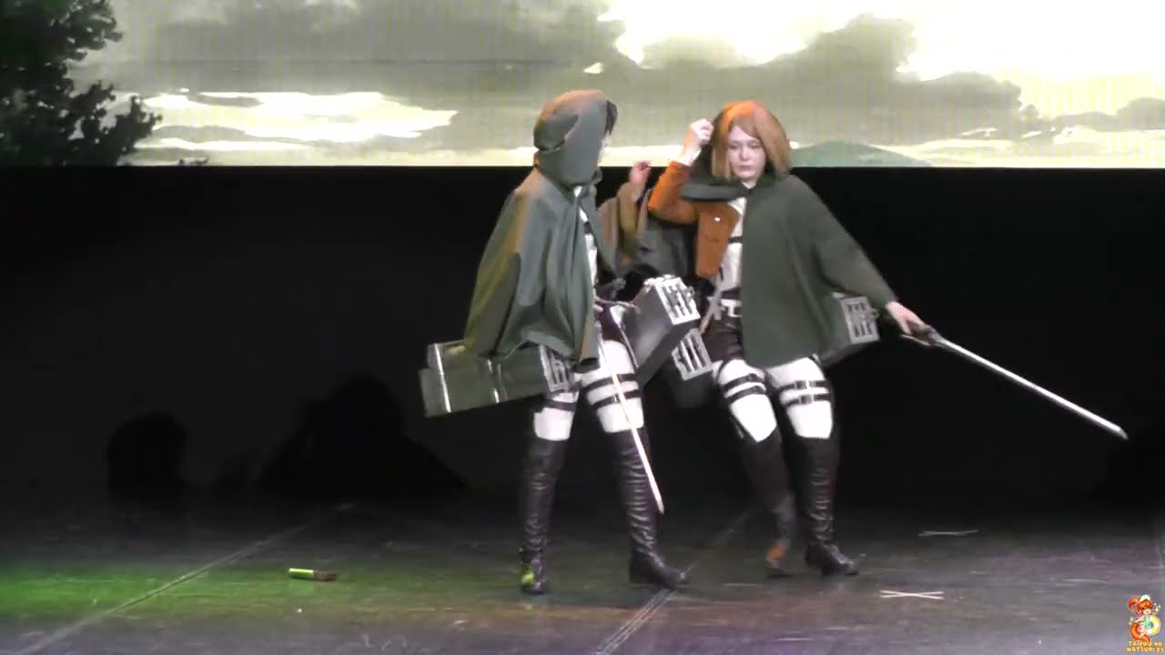Taiyou no Matsuri 2025 Attack on titan — Levi Ackerman, Petra Ral