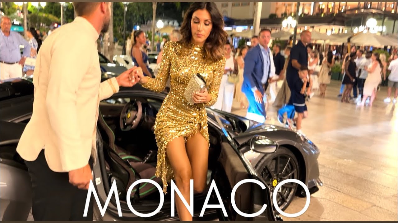 MONACO NIGHTLIFE & BEAUTIFUL LADIES👠 AMG-ONE💎 #monaco #billionaire #supercars 