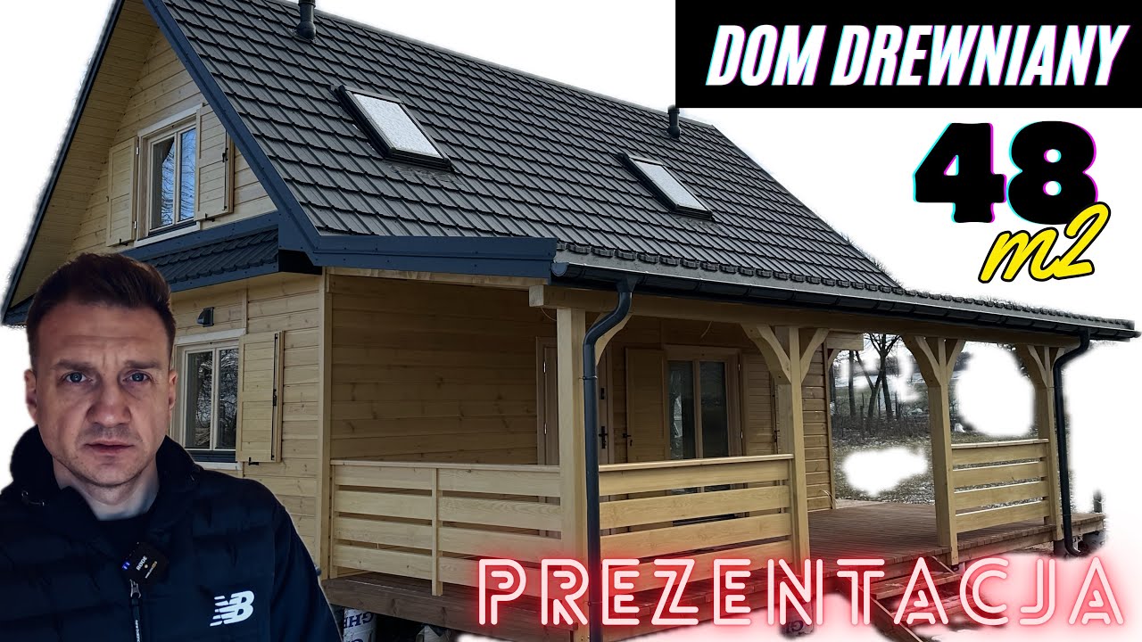 DOM DREWNIANY czy MIESZKANIE❓MDD Bajka 6x8m