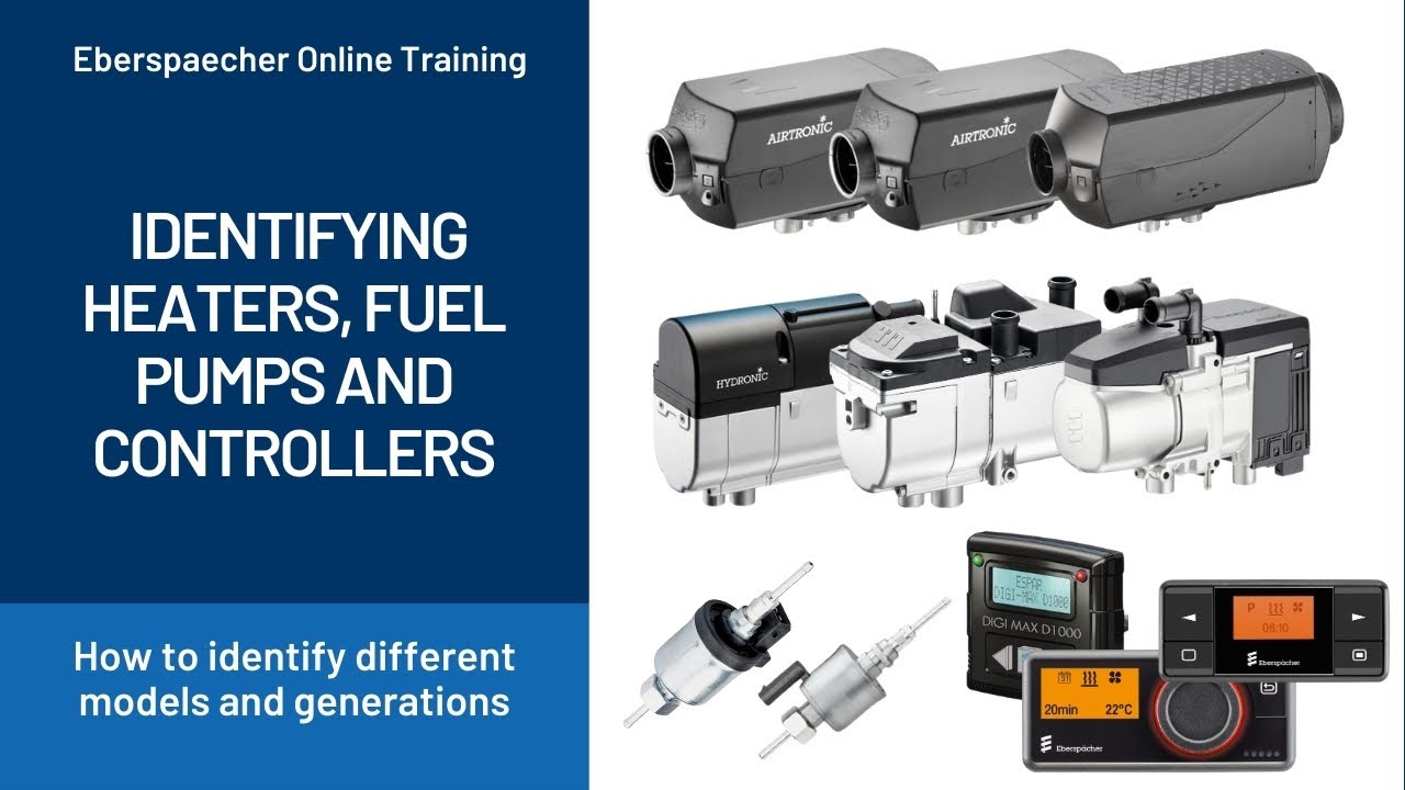 Identifying Heater Generations, Fuel Pumps and Controllers