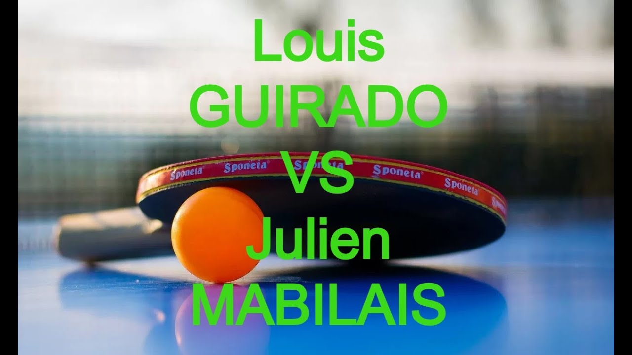 PRE-NATIONALE | VS Julien MABILAIS (1740pts - AL Villecresnes TT)